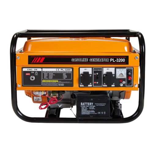 Generator 3.2KW Self Start Inbuilt Battery Wheels & Handles
